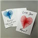 String Heart Yarn Card