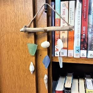 Shell and Sea Glass Mobile