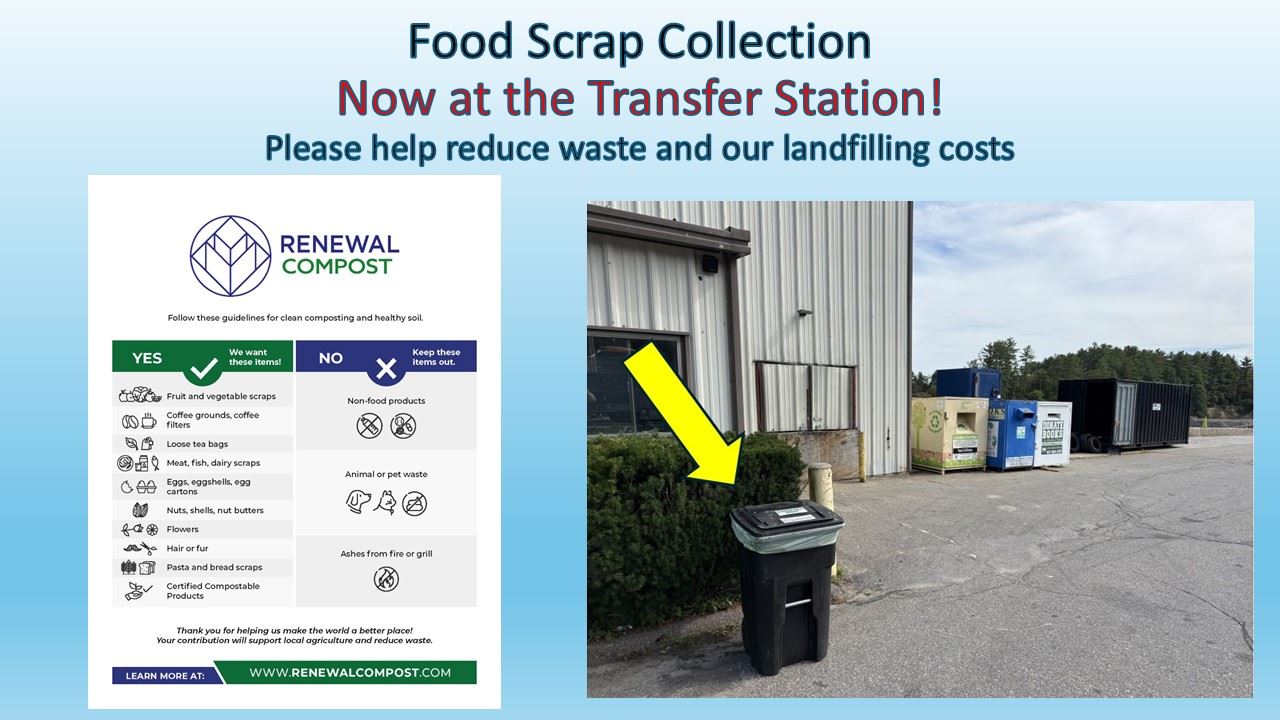 Food scrap slides for infovue Oct 2025